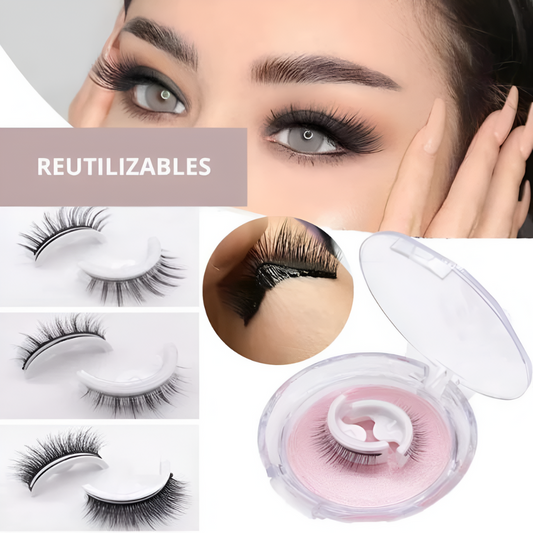 Pestañas Postizas Autoadhesivas Reutilizables - 2ud
